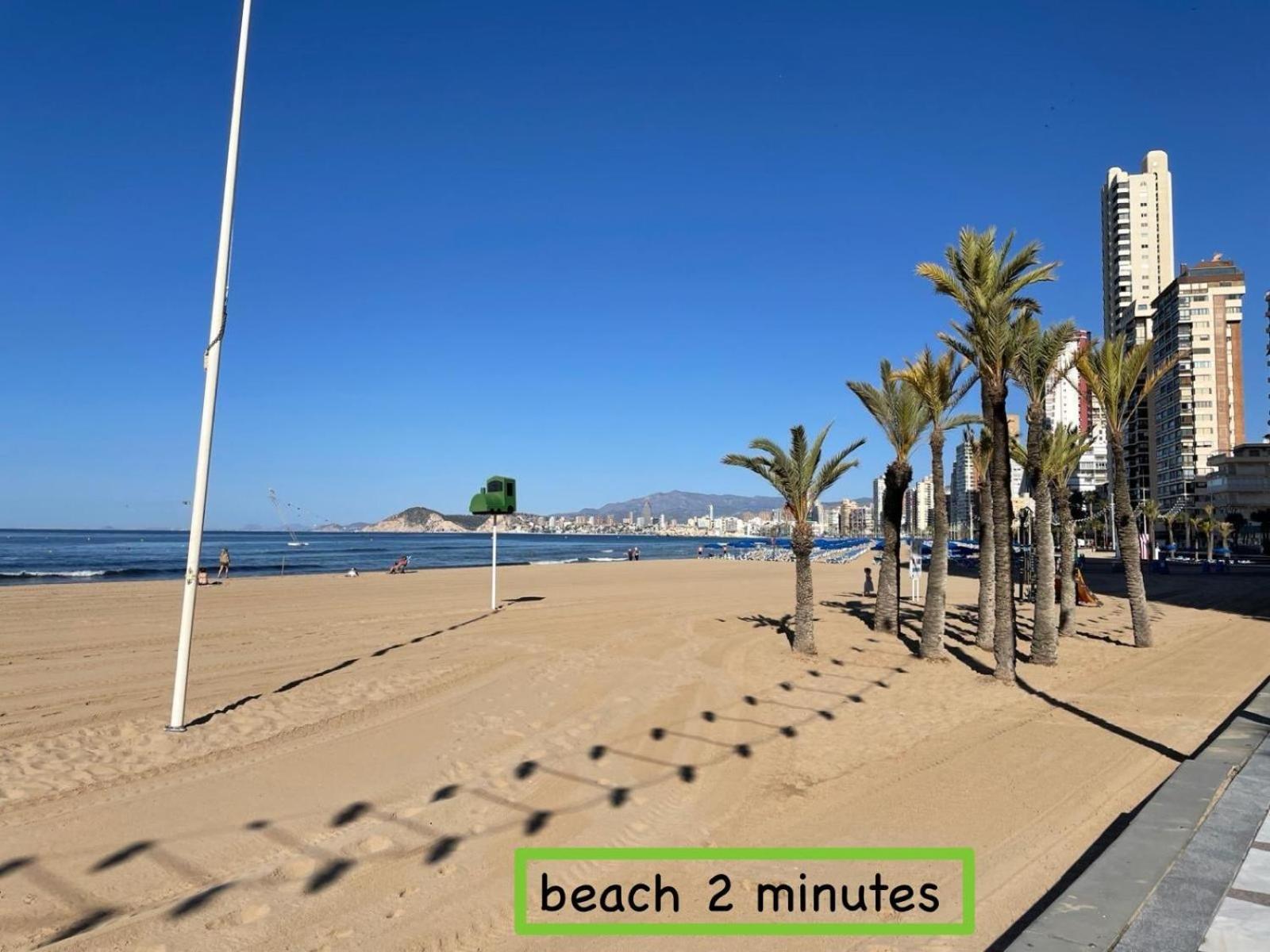 Apartamento Exclusivo En La Playa 9 Benidorm Dış mekan fotoğraf